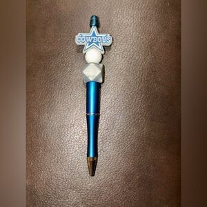 Blue Cowboys Themed Pen